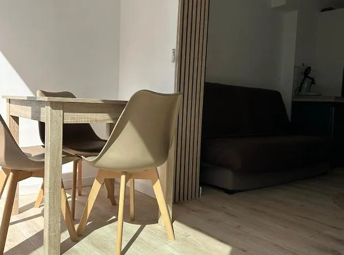 Charmant Studio Neuf 150M Plage Sur Avenue Principale Climatise Et Parking